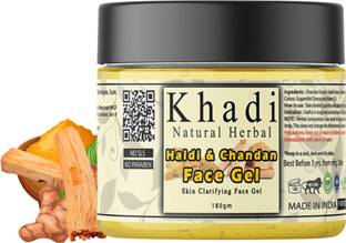 khadi natural herbal Haldi Chandan Face Gel 180 gm