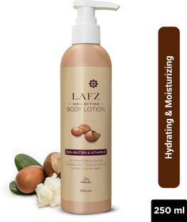 LAFZ SHEA BUTTER BODY LOTION, WITH VITAMIN E. LONG-LASTING SOFTNESS SKIN