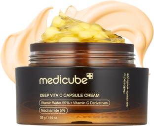 Medicube Deep Vitamin C Capsule Cream –Brightening & Anti-Aging Moisturizer for skincare