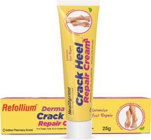 Refollium Foot Cream For Rough, Dry and Cracked Heel, Feet Cream For Heel Repair
