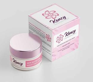 Kency Anti Aging Night Face Cream, Nature's Beauty Pack of 5