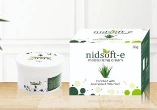 NIDUS Moisturizer Cream,With Aloe Vera & Vitamin - E (50GM)