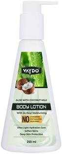 vaydo Aloe Vera & Coconut Milk Body Lotion for Healthy & Glowing skin For Men & Women