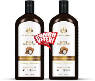 THE MAN COMPANY Blanc Body Lotion for Men | Moisturises | Rejuvenates | 24-Hour Long Hydration