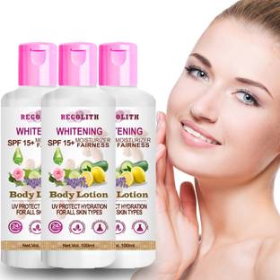 Regolith Skin brightening body lotion makes you feel soft and gentle
