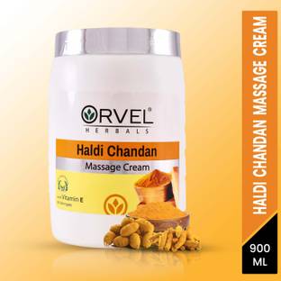 orvel HERBALS HALDI CHANDAN FACIAL MASSAGE CREAM | HAALDI EXTRACTS & VITAMIN E