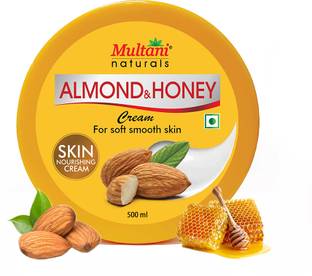 Multani Natural Almond & Honey Moisturizer Cream | Soft & Smooth Skin -
