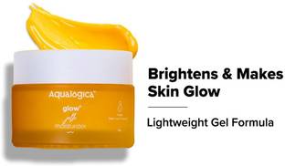 Aqualogica Glow+ JellO Illuminating Face Moisturizer with Vitamin C & Papaya