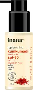 inatur Kumkumadi Sunscreen SPF 30 PA++++ & Moisturizer| Ayurvedic Sun Protection