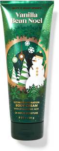 bath &bodyworks Vanilla Bean Noel Body Cream - Embracnce the Fragrance and Silky Softness