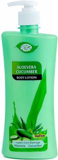 MEGHDOOT Aloevera Cucumber Body Lotion 500ml (Pack of 1)