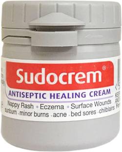 SUDOCREM Antiseptic Healing Cream for Nappy Rash, Eczema, Acne, and Minor Burns