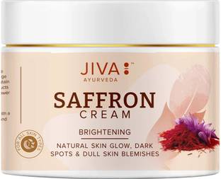 JIVA Saffron Cream - Fairness & Anti-Blemish Formula - 100 g - Pack of 1