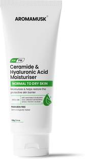 aromamusk Ceramide & Hyaluronic Acid Moisturizer for Normal to Dry Skin