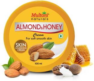 Multani Natural Almond & Honey Moisturizer Cream | Nourish & Smooth Skin -