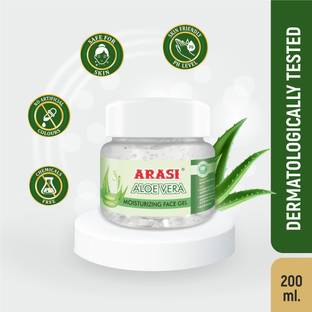 ARASI Aloe Vera Moisturising Gel for Skin and Face