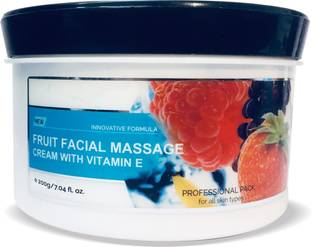OXYGLOW Fruit Face Massage Cream- Enriched with Vitamin E For Healthy & Glowing Skin