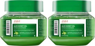 JIVA Aloe Honey Gel - Soothes & Moisturises Skin - 100 g Each - Pack of 2