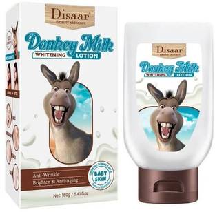 Disaar Donkey Milk Whiten Brighten Skin Moistourizing Whitening Body Lotion 160g