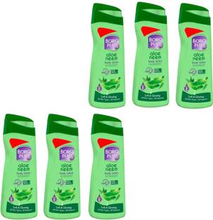BOROPLUS BORO PLUS ALOE NEEM BODY LOTION FOR NOURISH & SMOOTH BRITE SKIN - 100ml x 6