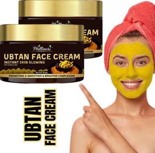 Phillauri Ubtan Natural Cream for Skin Whitening and Glowing Scar removing Reduces Cream