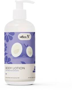 SINCE A+ Body Lotion for Very Dry Skin with Coconut Oil and Niacinamide Vitamin B3