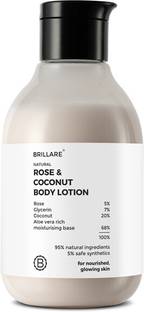 BRILLARE Rose & Coconut Body Lotion - 200ml