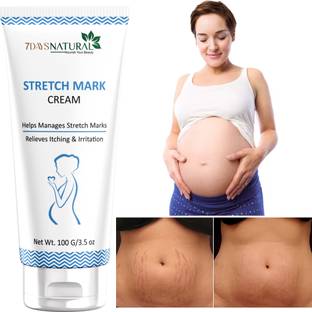 7days natural Stretch Marks Cream to Improve Skin Elasticity and Fade Imperfections