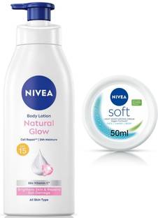 NIVEA Cell Repair 400ml & Soft Cream 50ml set of 2
