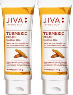 JIVA Turmeric Cream 100 gm Pack of 2