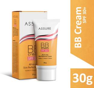ASSURE BB Cream SPF 30+ (All-in-one Skin Protector Cream) Enriched with Vitamin B3,
