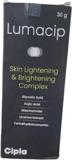 RAASO Lumacip Cream | Skin Lightening & Anti-Pigmentation Cream | 30g
