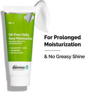 The Derma Co Oil-Free Daily Face Moisturizer With Hyaluronic Acid, Ceramides & Multivitamins