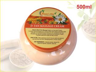 Nature's Wind D-Tan Massage Cream