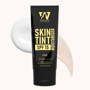 White Wolf Skin Tint Moisturizer Cream with SPF 15