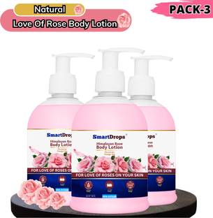 smartdrops Nourishing Rose Body Lotion for Petal-Soft Skin with a Sublime Floral Fragrance