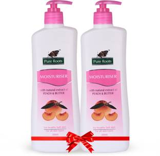 Pure Roots Moisturiser Lotion - Pack of 2 ( 300ml * 2 )