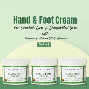 GLAMVEDA Hand & Foot Crack Cream For Crack ,Dry & Dehydrate