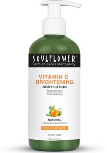 Soulflower Vitamin C Hyaluronic Acid Body Lotion