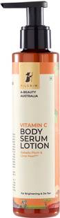 Pilgrim Vitamin C Body Serum Lotion With Kakadu Plum & Lime Pearl | Brightening & De-Tan