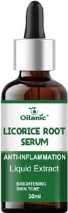 Oilanic Licorice Skin Brightening Serum With Peptides, Q10 & Vitamin E (30ml) Pack of 1