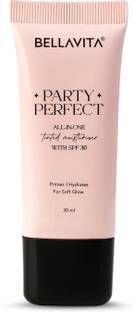 BELLAVITA Party Perfect All-in-one Tinted Moisturizer with SPF 30 | Light shade