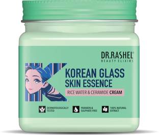 DR.RASHEL Korean Glass Skin Essence Cream | Infused with Rice Water and Ceramide |