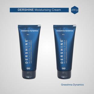 Dershine Non-Comedogenic, Hypoallergenic Moisturising Cream, Value Pack