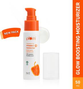 Plum 3% Vitamin C Moisturizer with Mandarin | Improves Uneven Skin Tone & Elasticity