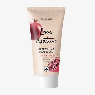 Oriflame Sweden Love Nature Refreshing Face Wash with Organic Pomegranate