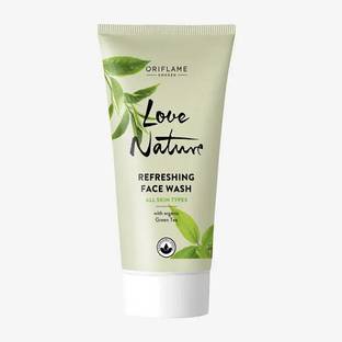 Oriflame Sweden Love Nature Refreshing Face Wash with Organic Green Tea