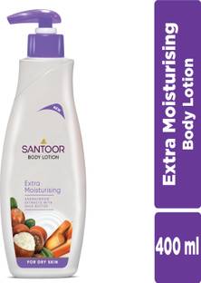 Santoor Body Lotion for Extra Moisturising With Sandalwood Extracts