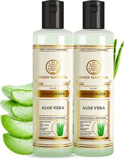 KHADI NATURAL Mosturiser Aloe Vera (Twin Pack)