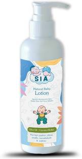 Sia Baby Lotion Gentle Moisturizer with Shea Butter & Calendula, Nourishes Skin